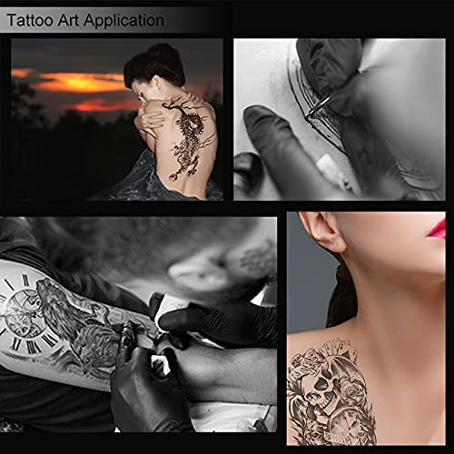 Tattoo Kit Professional Complete Kit Tattoo Machine Gun with 4 Colors Tattoo ...