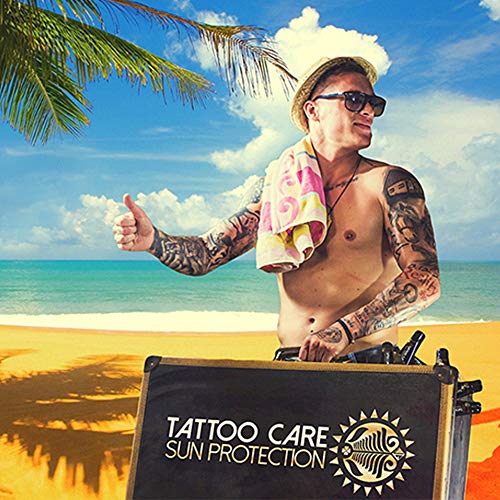 Tattoo Care Sunscreen – SPF 30+ Ointment for Tattoo Sun Protection - UVA/UVB ...