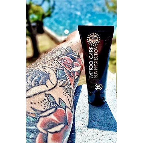 Tattoo Care Sunscreen – SPF 30+ Ointment for Tattoo Sun Protection - UVA/UVB ...