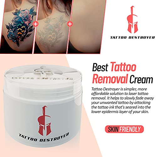 Tattoo Removal Cream Natural Fading system wrecking balm 2 week spartan perform