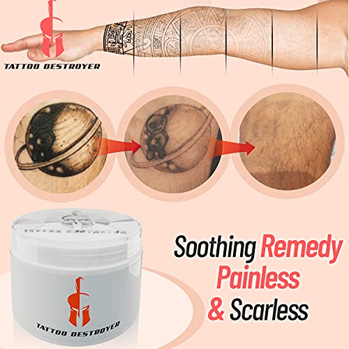 Tattoo Removal Cream Natural Fading system wrecking balm 2 week spartan perform
