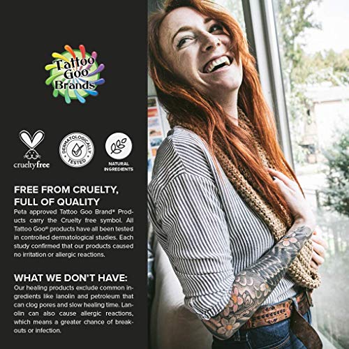 Tattoo Goo Tattoo Balm - The Original Aftercare Salve - 3/4 Ounce Tin (Packag...