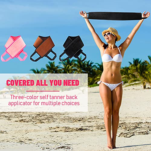 3 Pieces Self Tanner Back Applicator Self Tanning Lotion Applicator for Back ...