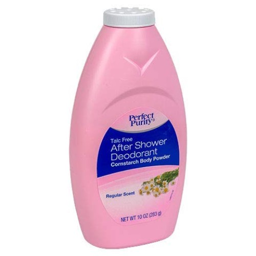 NEW TALC-FREE FORMULA Perfect Purity After Shower Cornstarch Deodorant Body P...