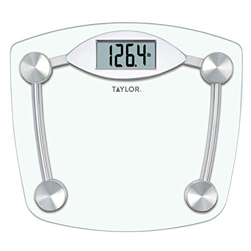 Taylor Precision Products Digital Bathroom Scale, Highly Accurate Body Weight...