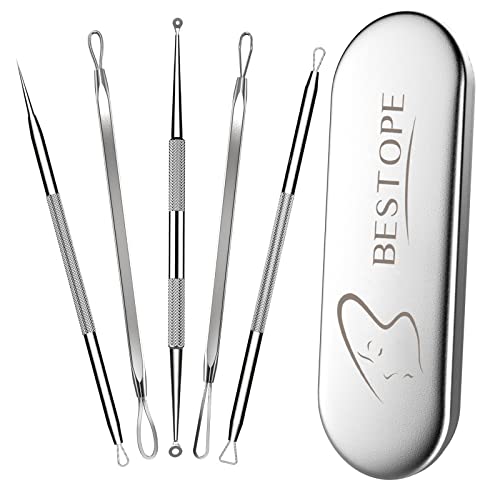 TAYTHI Blackhead Remover Tool, Pimple Popper Tool Kit, Blackhead Extractor to...