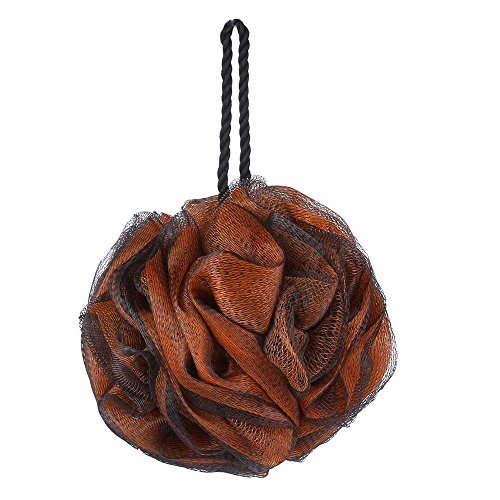 Loofah Bath and Shower Sponge Pouf,Mesh Brush Ball Exfoliating Body Scrubber ...