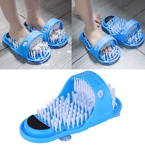 Tbestmax Magic Foot Scrubber Feet Cleaner Washer Brush for Shower Floor Spas ...
