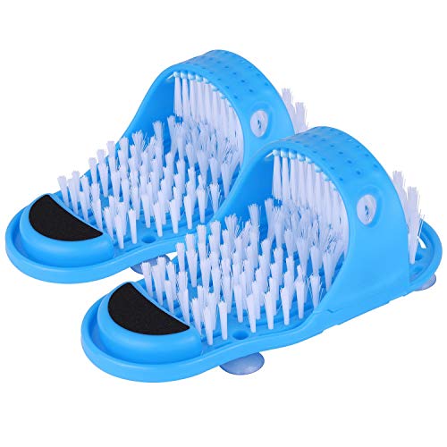 Tbestmax Magic Foot Scrubber Feet Cleaner Washer Brush for Shower Floor Spas ...