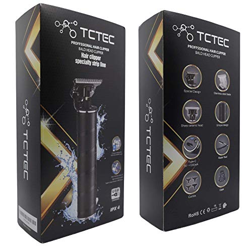 TCTEC Professional Outliner Hair Trimmer |Titanium Trimmer Bundle Set for Hai...