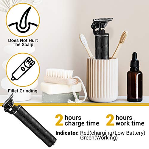 TCTEC Professional Outliner Hair Trimmer |Titanium Trimmer Bundle Set for Hai...