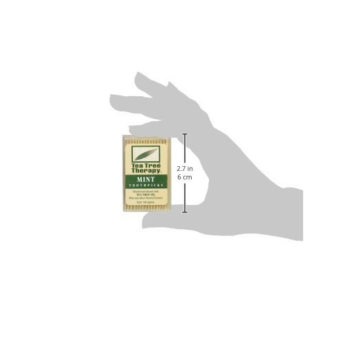 Tea Tree Therapy Mint Toothpicks 100 Ct (Pack of 1)