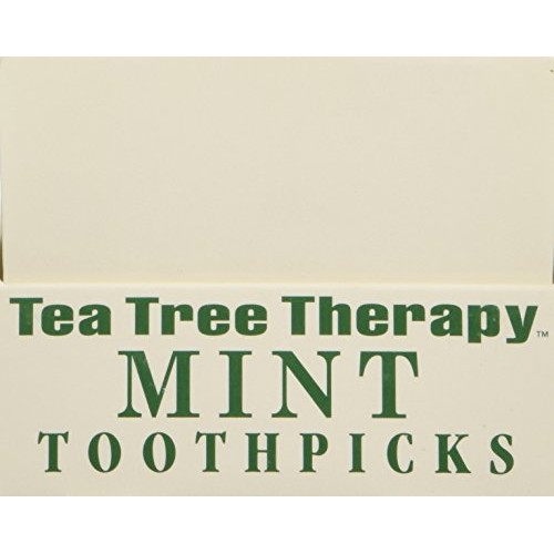 Tea Tree Therapy Tea Tree Toothpicks 100 Picks (Pack of 12)