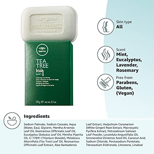 Tea Tree Body Bar Soap 5.3 oz.