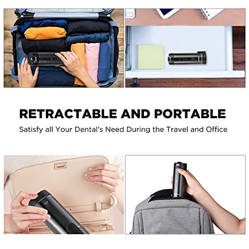 Cordless Water Flosser, TEBIKIN Compact Dental Professional Oral Irrigator wi...