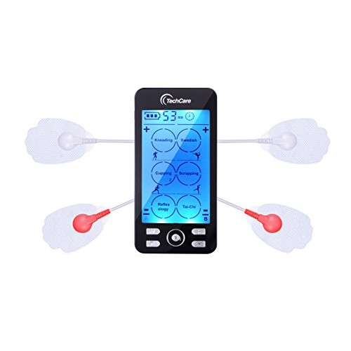 Tens Unit Plus 24 Rechargeable Electronic Pulse Massager Machine Multi Mode D...