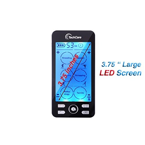 Tens Unit Plus 24 Rechargeable Electronic Pulse Massager Machine Multi Mode D...