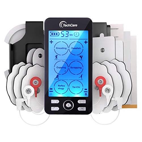 Tens Unit Plus 24 Rechargeable Electronic Pulse Massager Machine Multi Mode D...