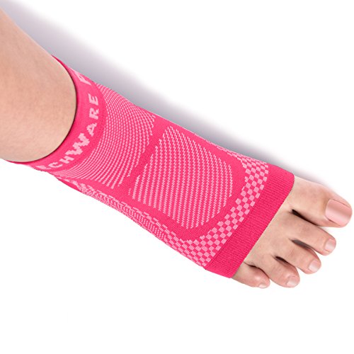 TechWare Pro Ankle Brace Compression Sleeve - Relieves Achilles Tendonitis, J...