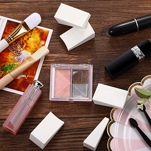 100 Pieces Cosmetic Sponges Latex Makeup Foam Wedges Foundation Beauty Tools ...