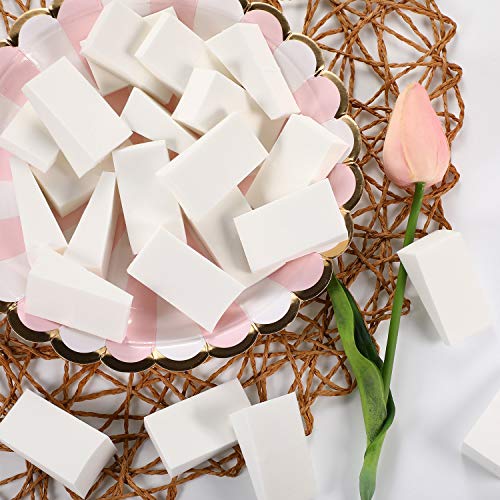 100 Pieces Cosmetic Sponges Latex Makeup Foam Wedges Foundation Beauty Tools ...