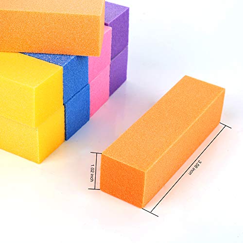 10 PCS Nail Buffer Blocks, Teenitor Buffer and Shine Kit For Natural Nails an...