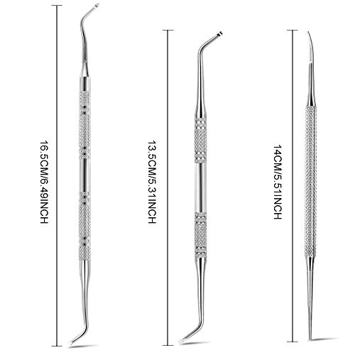 3pcs Ingrown toenail tool, Toenail File And Lifters, [ Upgraded ] Teenitor Pr...