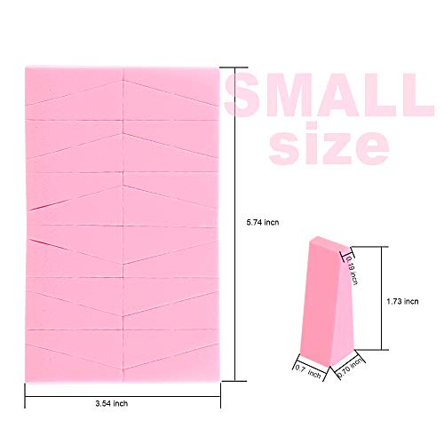 48 Pieces Makeup Sponge Blender For Face Curve Blending, Teenitor Latex Free,...