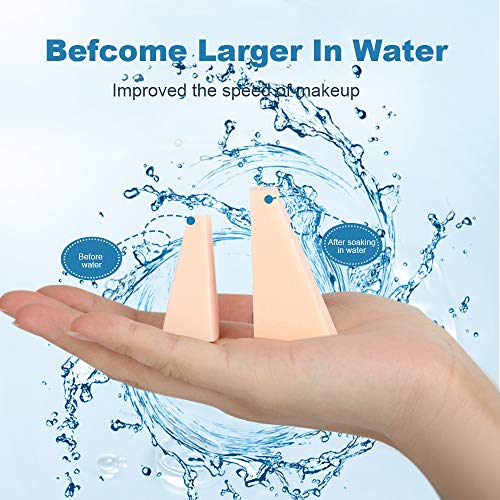 48 Pieces Makeup Sponge Blender For Face Curve Blending, Teenitor Latex Free,...