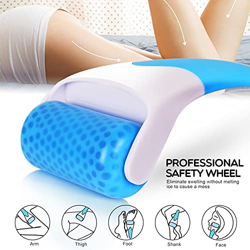 Ice Roller For Face Eye Puffiness, Teenitor Ice Face Roller Massager TMJ Migr...