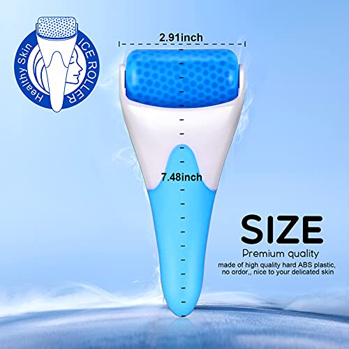 Ice Roller For Face Eye Puffiness, Teenitor Ice Face Roller Massager TMJ Migr...