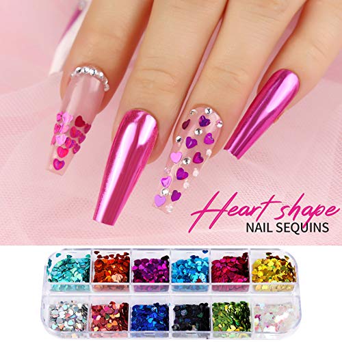 Nail Foil Stickers, 8 Sheets Butterfly Nail Art Stickers, Teenitor Nail Art D...