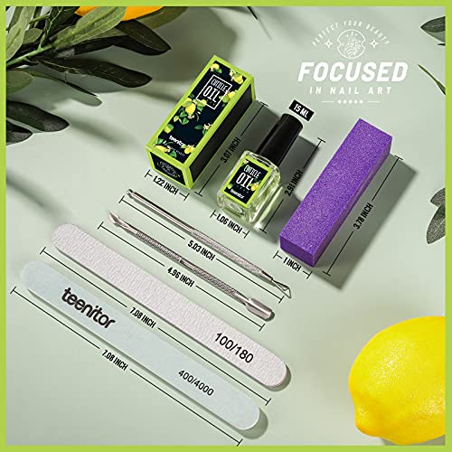 Teenitor Nail Cuticle Oil, Cuticle Revitalizing Oil, Nail & Cuticle Care, Nai...