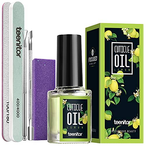 Teenitor Nail Cuticle Oil, Cuticle Revitalizing Oil, Nail & Cuticle Care, Nai...
