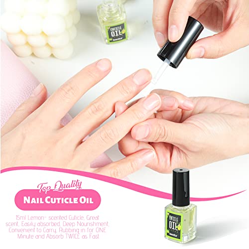 Teenitor Nail Polish Gel Remover Tools Kit with Nail Polish Remover Bottle Na...