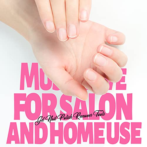 Teenitor Nail Polish Gel Remover Tools Kit with Nail Polish Remover Bottle Na...