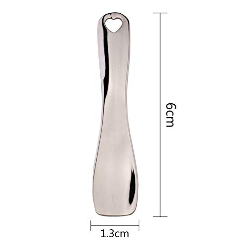 3 Pcs Metal Cosmetic Spoon Spatulas Makeup Skin Care Facial Cream Mask Scoop ...