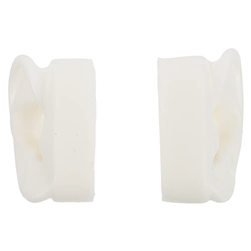 TEHAUX 1 Pair Silicone Ear Model Soft- Flexible Earmold Ear Displays for Acup...