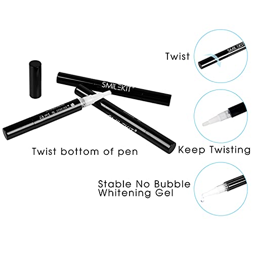 Teeth Whitening Kit, Teeth Whitening Gel with LED Accelerator Light and Tray ...