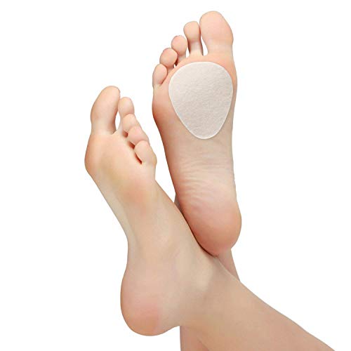 12-Pack Metatarsal Foot Pads for Pain Relief - 1/4” Thick, Ball of Foot Cushi...