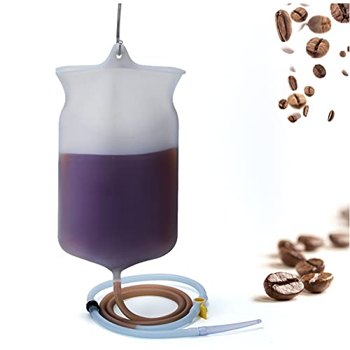 TEMONTIAN Enema Bag Kit for Colon Cleansing, Enema Kit for Colon Detox Coffee...