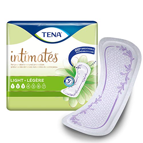 Tena Incontinence Ultra Thin Pads for Women, Light, Regular, 30 Count