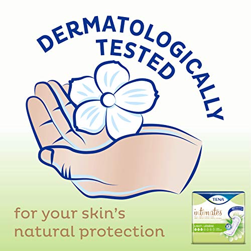 Tena Incontinence Ultra Thin Pads for Women, Light, Regular, 30 Count