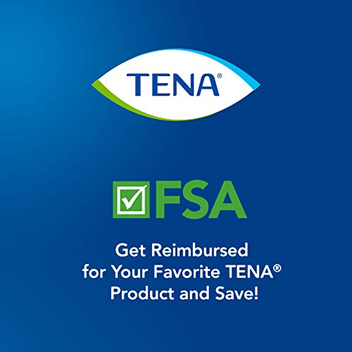 TENA Incontinence Underwear for Women, Super Plus Absorbency, Large, 64 Count...