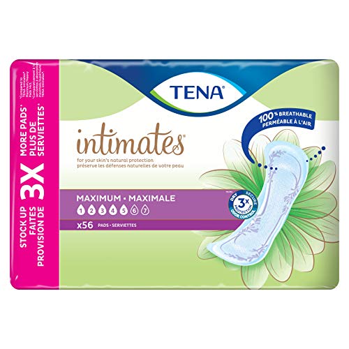 TENA Intimates Maximum Absorbency Incontinence/Bladder Control Pad for Women,...