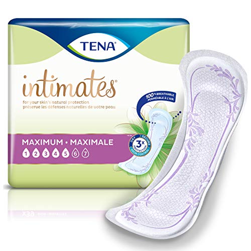 TENA Intimates Maximum Absorbency Incontinence/Bladder Control Pad for Women,...