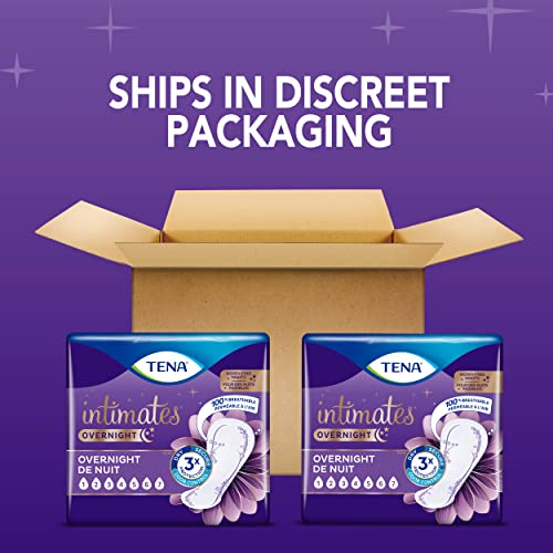 Tena Intimates Overnight Absorbency Incontinence/Bladder Control Pad with Lie...