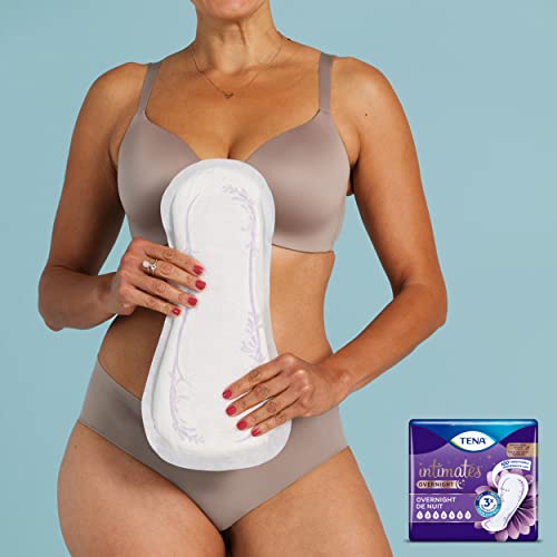 Tena Intimates Overnight Absorbency Incontinence/Bladder Control Pad with Lie...
