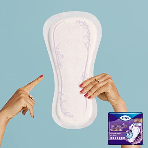 Tena Intimates Overnight Absorbency Incontinence/Bladder Control Pad with Lie...