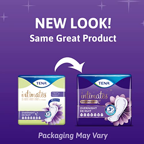 Tena Intimates Overnight Absorbency Incontinence/Bladder Control Pad with Lie...